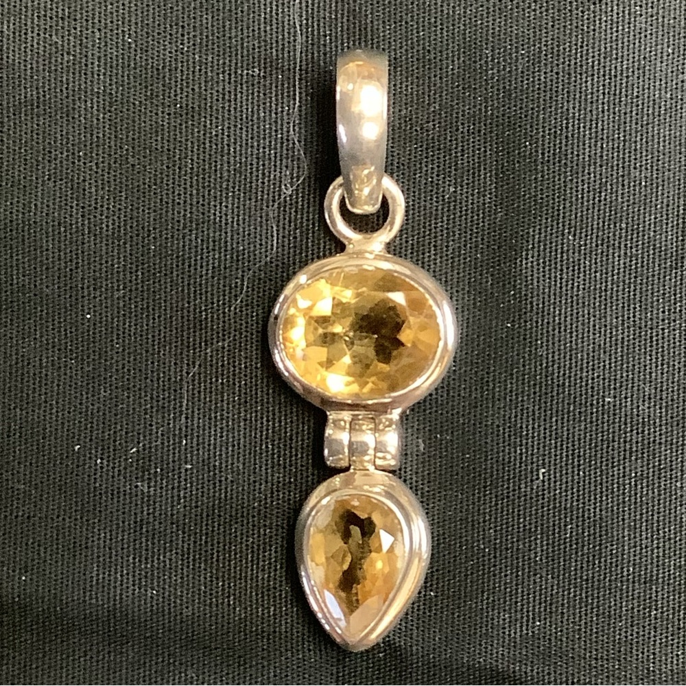 New sunshine citrine pendant